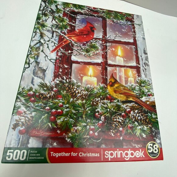 Together for Christmas Springbok puzzle - Picture 2 of 8